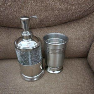 Royal Soap Dispenser and Toothbrush Holder